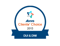 Avvo | Critics Choice 2015 | DUI and DWI