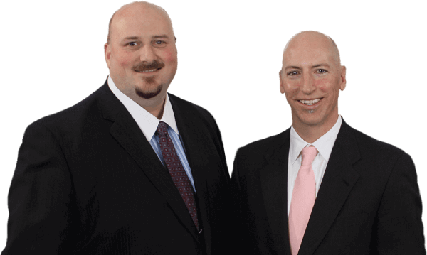 Photo of attorneys Ethan P. Meaney and Derek A. Patrin
