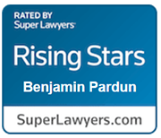 Rated by SuperLawyers | Rising Stars | Benjamin Pardun | SuperLawyers.com