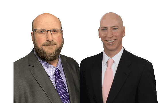 Photo of attorneys Derek A. Patrin and Ethan P. Meaney
